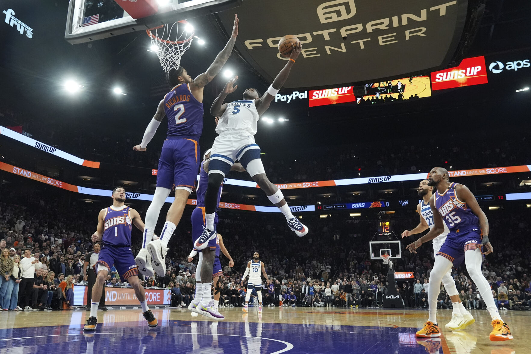 Timberwolves Suns Basketball